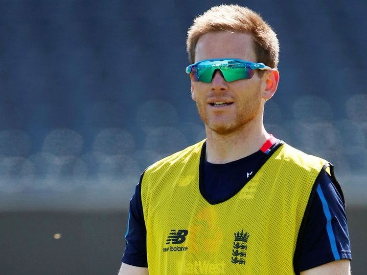 England captain Eoin Morgan