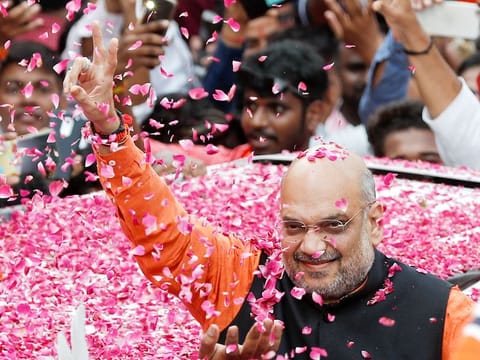 BJP President Amit Shah [Picture: May 23, 2019]
