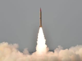 Pakistan test-fires ballistic missile Shaheen-II
