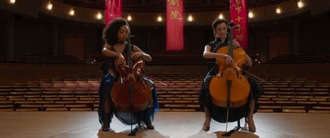 Logan Browning (of 'Dear White People' fame) and Allison Williams ('Get Out') star in the thriller 'The Perfection'. 