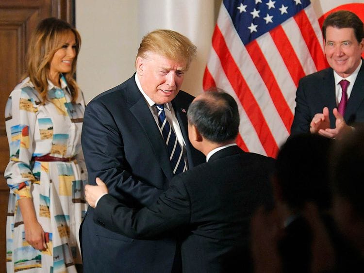 Trump Japan visit