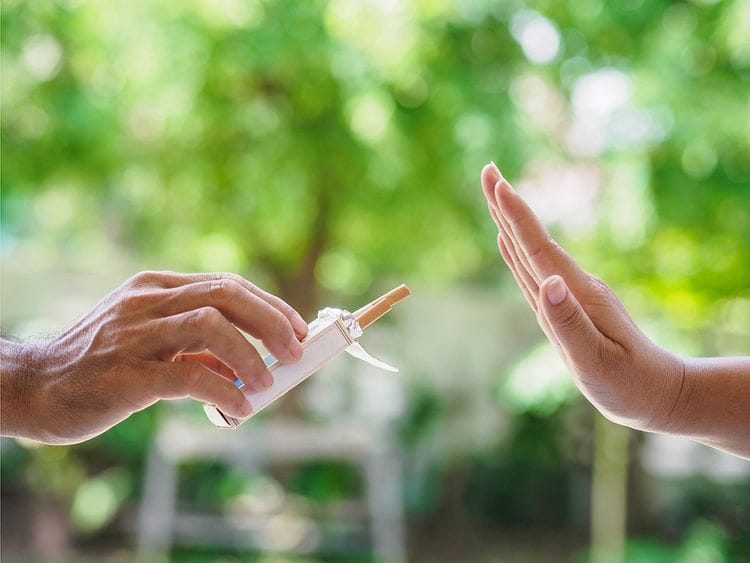 DHA smoking cessation