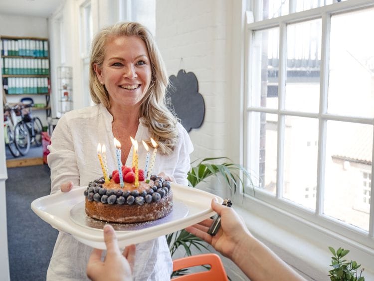 OPN Birthday celebration of a white British woman-1558872086467