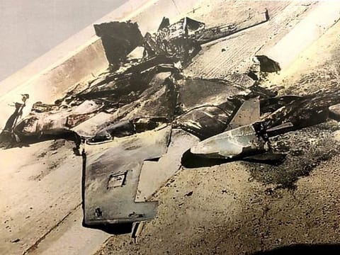 File picture: Coalition intercepts Houthi drone