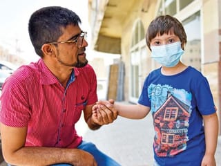 Video: Pakistani father in Sharjah seeks help for son’s treatment