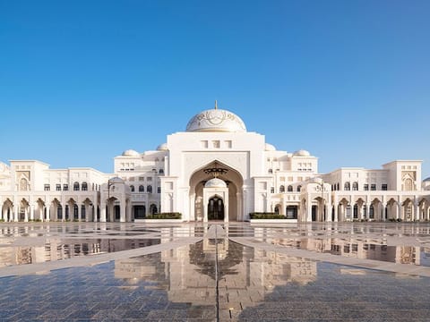 Qasr Al Watan is defined by a high level of artistry and craftsmanship in its features 