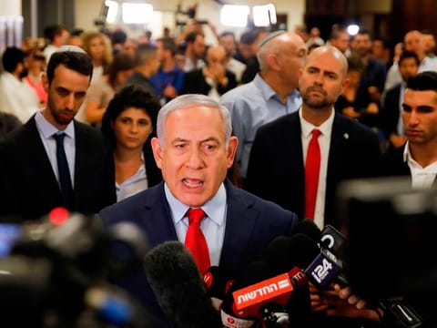 Israeli Prime Minister Benjamin Netanyahu.