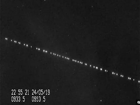 On May 24, SpaceX launched its first 60 Starlink satellites into orbit. 