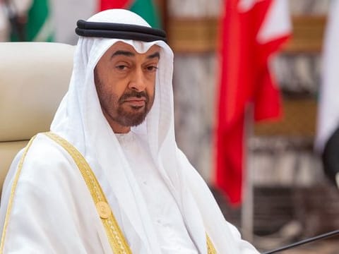 Shaikh Mohammad Bin Zayed at the GCC summit in Makkah.