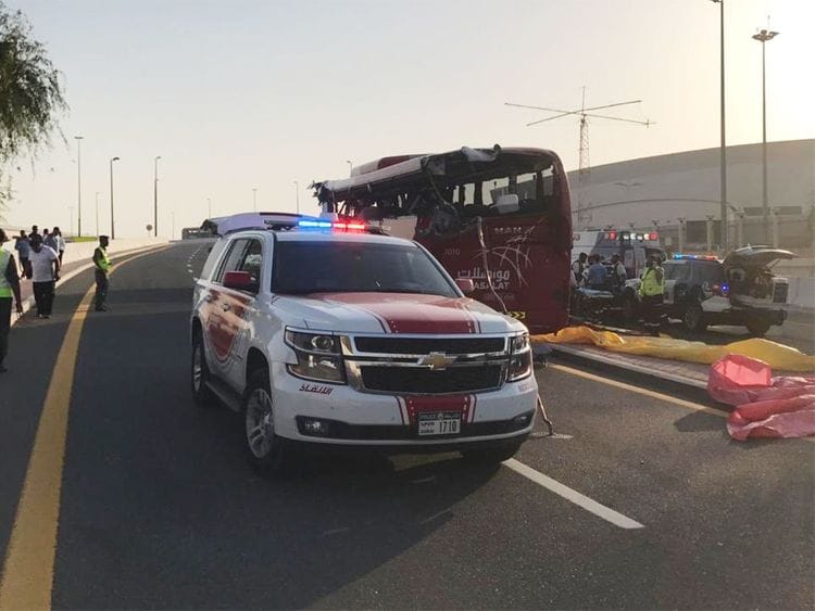 15 people killed in bus accident in Dubai