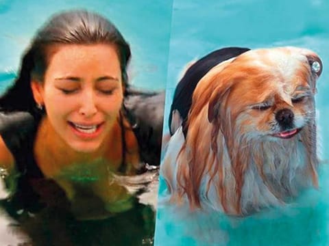 Kim Kardashian West posted ads on her instagram