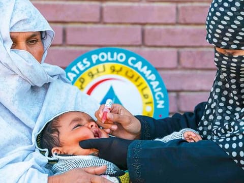Polio has been eliminated in all countries except Afghanistan and Pakistan.