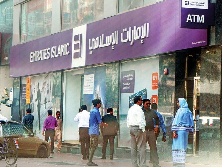 An Emirates Islamic branch in Dubai