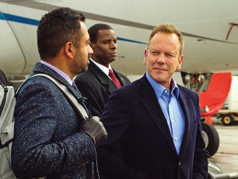 Kal Penn and Kiefer Sutherland in ‘Designated Survivor