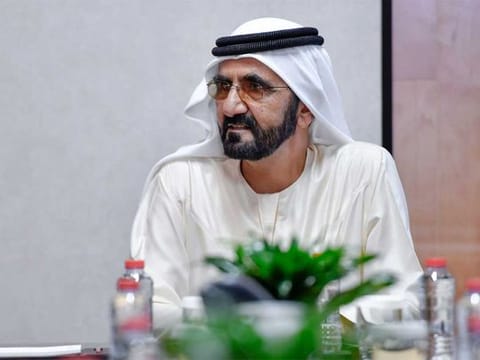 His Highness Sheikh Mohammed Bin Rashid Al Maktoum, Vice-President and Prime Minister of the UAE and Ruler of Dubai.
