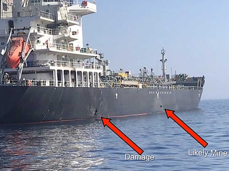 Tanker attack