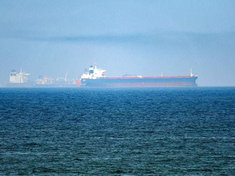 Tanker, gulf