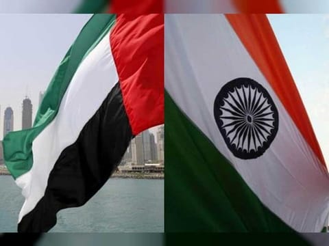 On India’s import graph, the UAE was in third place last month, after China and Russia.