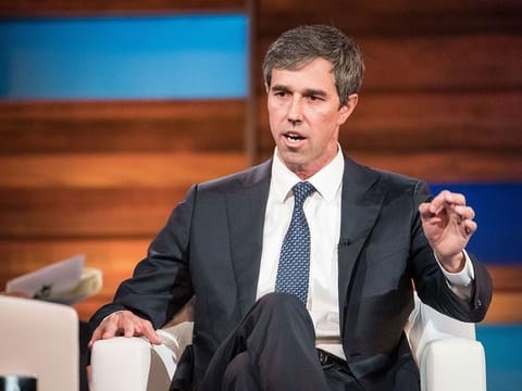 Democratic presidential candidate and former U.S. Rep. Beto O'Rourke participates in the Black Economic Alliance Forum at the Charleston Music Hall on June 15, 2019 in Charleston, South Carolina.
