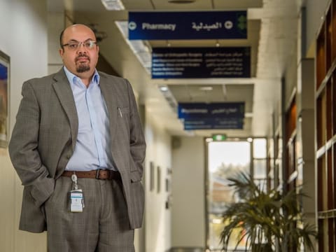 Dr Tarek Dufan, MD, Msc, FRCPC, Chief Medical Officer at the American Hospital, Dubai.