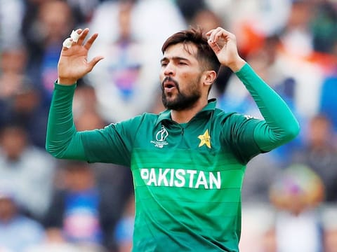 Pakistan's Mohammed Amir 