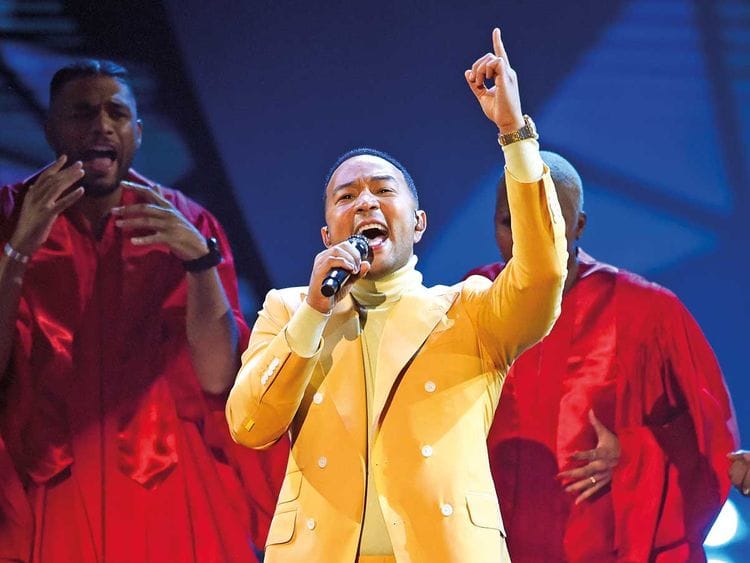 There's classy, and then there's John Legend on New Year's Eve at Emirates Palace.