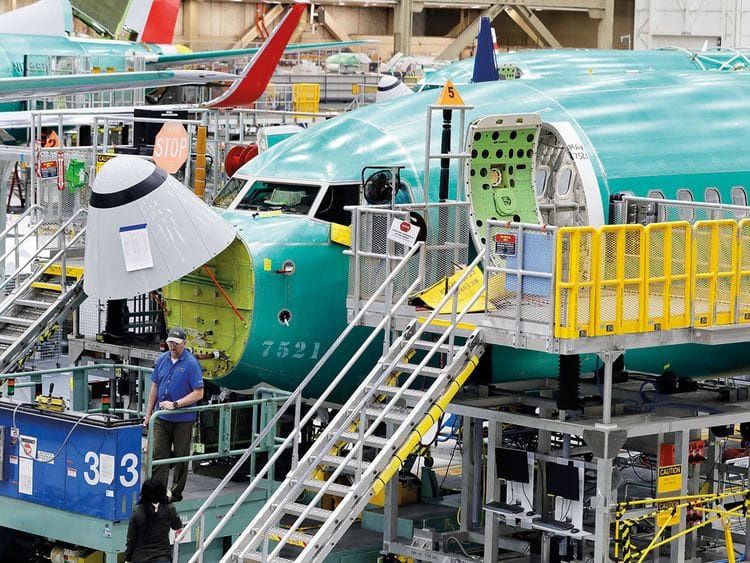A Boeing 737 MAX 8