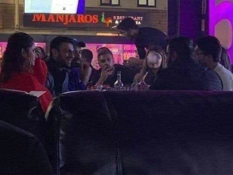 Video of Shoaib Malik,Sania Mirza at shisha bar goes viral