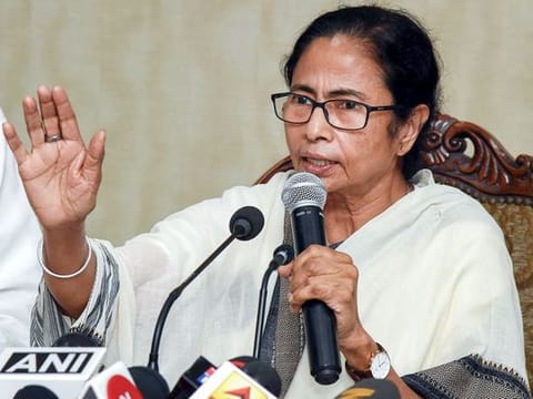 West Bengal Chief Minister Mamata Banerjee. 