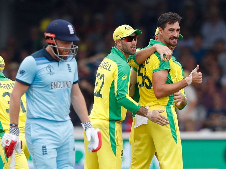 Australia's Mitchell Starc