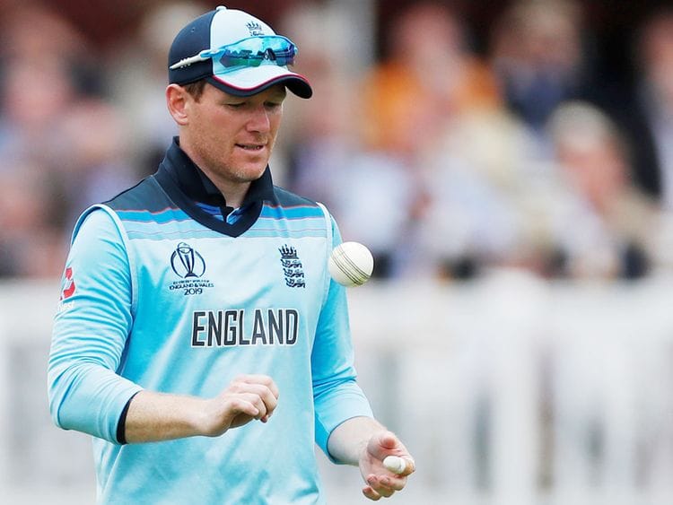 England skipper Eoin Morgan