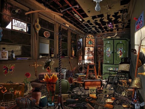 Hoarding can result in excessive cluttering, disorganised piles and stacks of items which make living space unusable. Photo for illustrative purposes only.