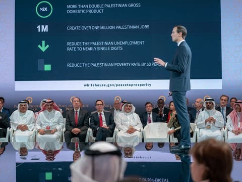 Kushner addresses conference