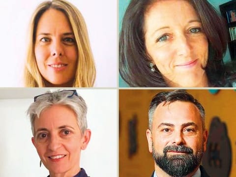 Clockwise from top-left: Gemma Altarriba, Lisa Richards, Ivano Ianelli and Anne Cabanel.