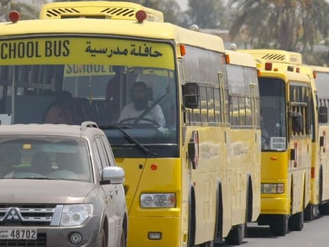 NAT_140619_SCHOOLBUS-ARAMZAN
19 June 2014
Kids in the School bus in Dubai.
(Picture for illustrative purpose only)
Photo:Ahmed Ramzan/Gulf News