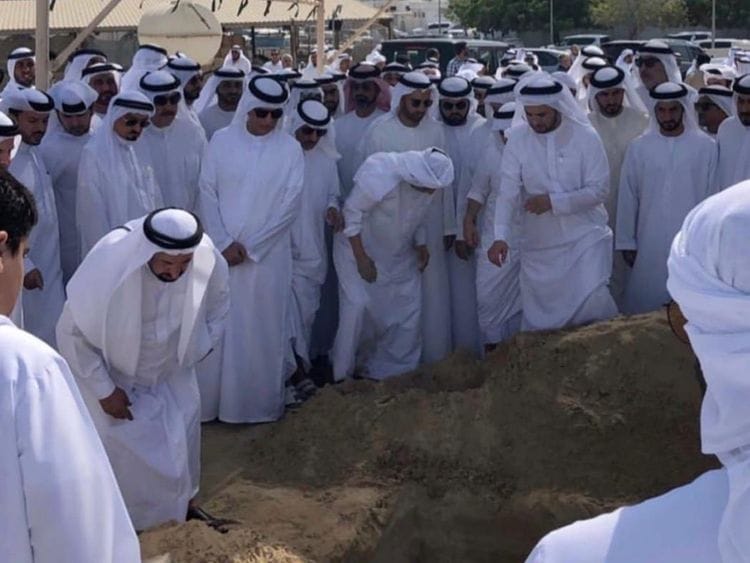 Shaikh Khalid Bin Sultan Al Qasimi laid to rest 