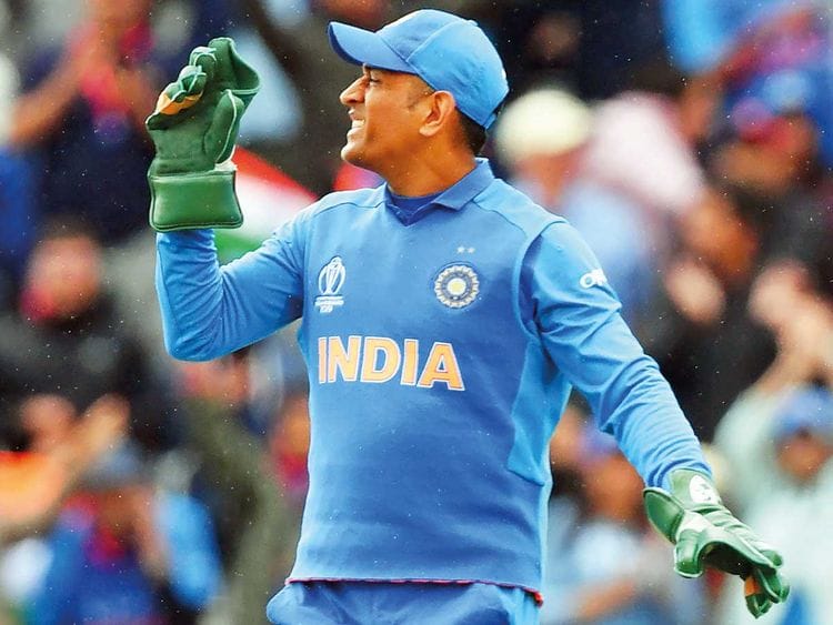 India’s Mahendra Singh Dhoni