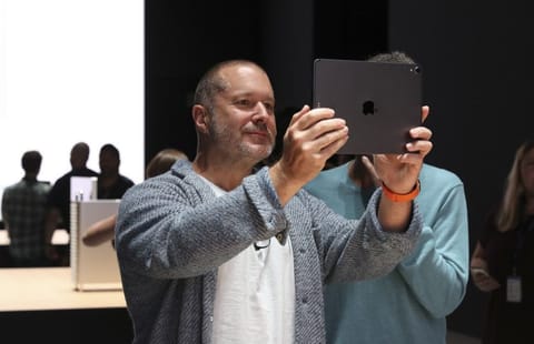 Jony Ive, Apple's chief design officer, during a product event at the company's Worldwide Developer Conference in San Jose, California, on June 3, 2019. 
