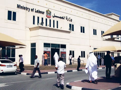 Ministry of Labour in Dubai.

PHOTO:AHMED RAMZAN