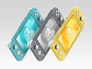 The newly announced Nintendo Switch Lite.