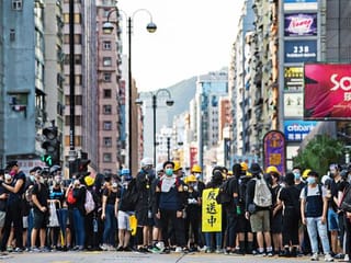 China warns Hong Kong protesters against playing with ‘fire’