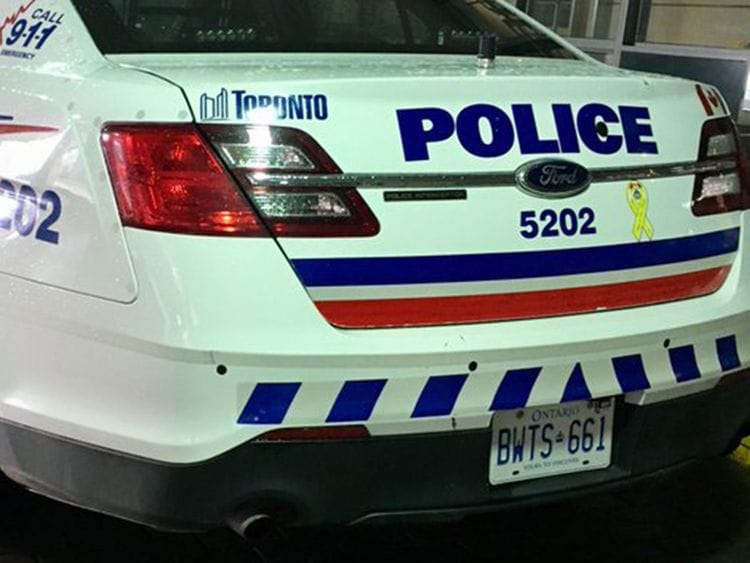 Toronto police car