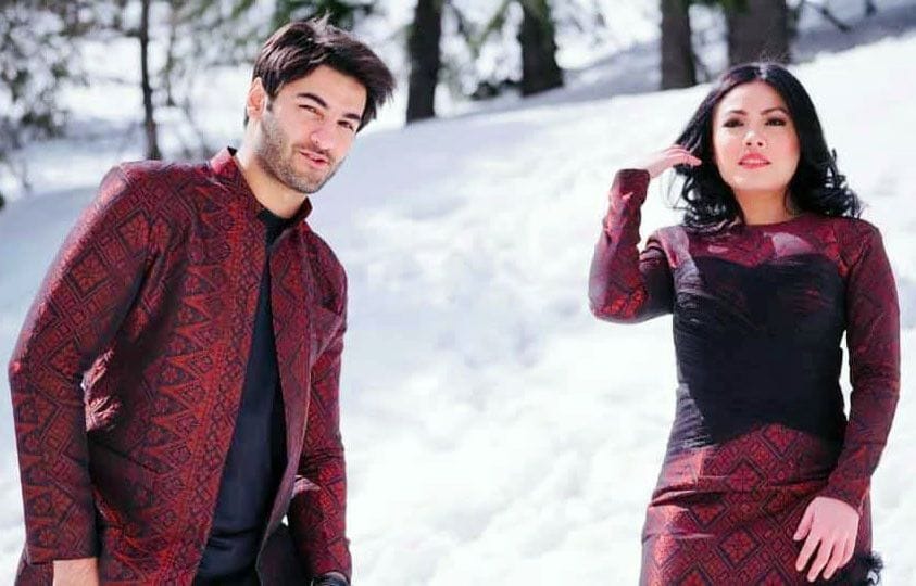 Arsalan Asad Butt with his Malaysian costar-1565605464194