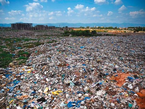 File picture of a trash site on the outskirts of Islamabad. The image is for illustrative purposes only. 