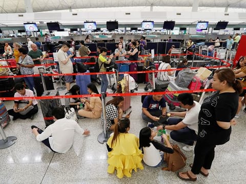 In the first nine months of the year, passenger traffic surged 140%, while cargo volume fell 13%.