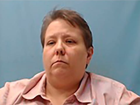 In a photo provided by the Cross County Sheriff's Office: Jerri Kelly, who was arrested after officials say she pulled a gun on four black teenagers fundraising door-to-door for their high school football team, in Cross County, Arkansas, Aug. 15, 2019. Kelly, 46, is facing charges of aggravated assault and false imprisonment. (Cross County Sheriff's Office via The New York Times)