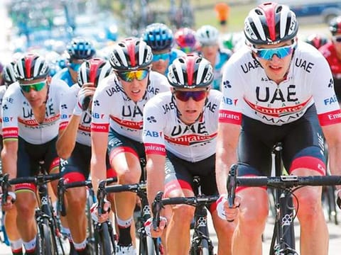  Team UAE Emirates will be deprived of the services of three riders in Vuelta a Burgos. 