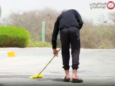 The youth was ordered to clean the street, repair damaged infrastructure and re-landscape a traffic island.