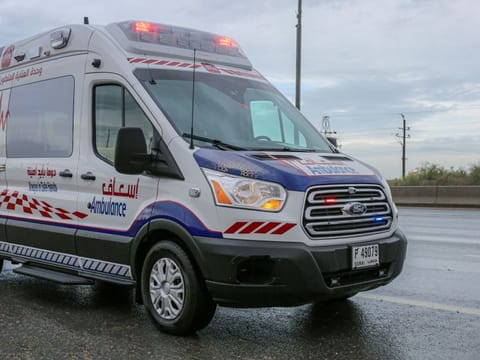 Dubai Ambulance Service.
