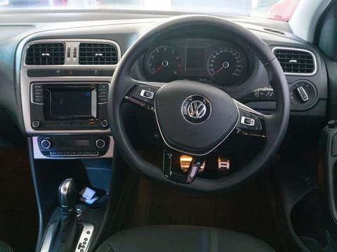 VW steering wheel. for illustrative purposes only.